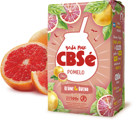 CBSé Yerba Maté Pomelo, 500 mg